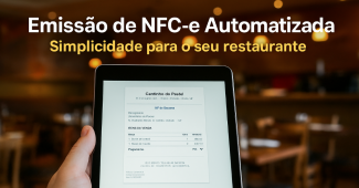 emissão de NFC-e automatizada em restaurantes